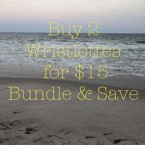Bundle Any 2 Wristlettes and Save ❤️✌🏼👛👜